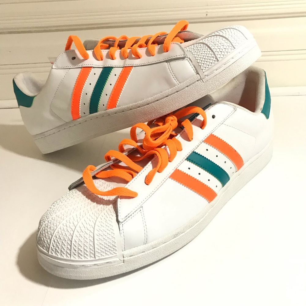 Adidas clamshell striped shoes men’s size 18